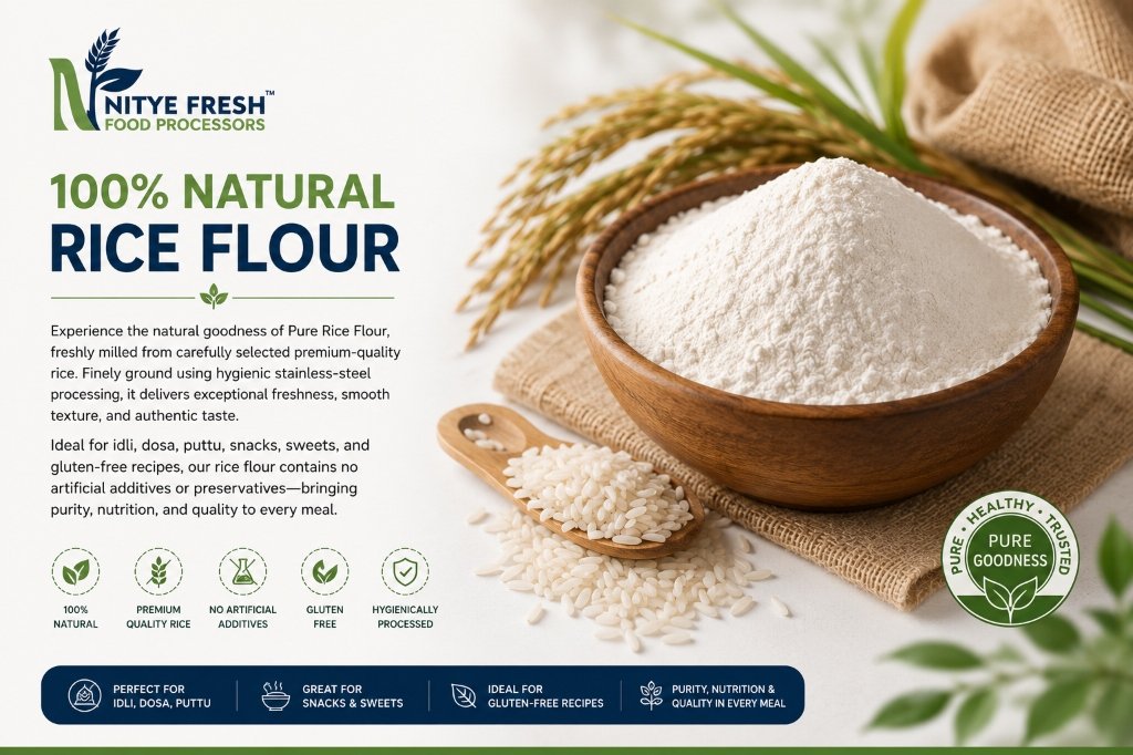 100% Natural Rice Flour
